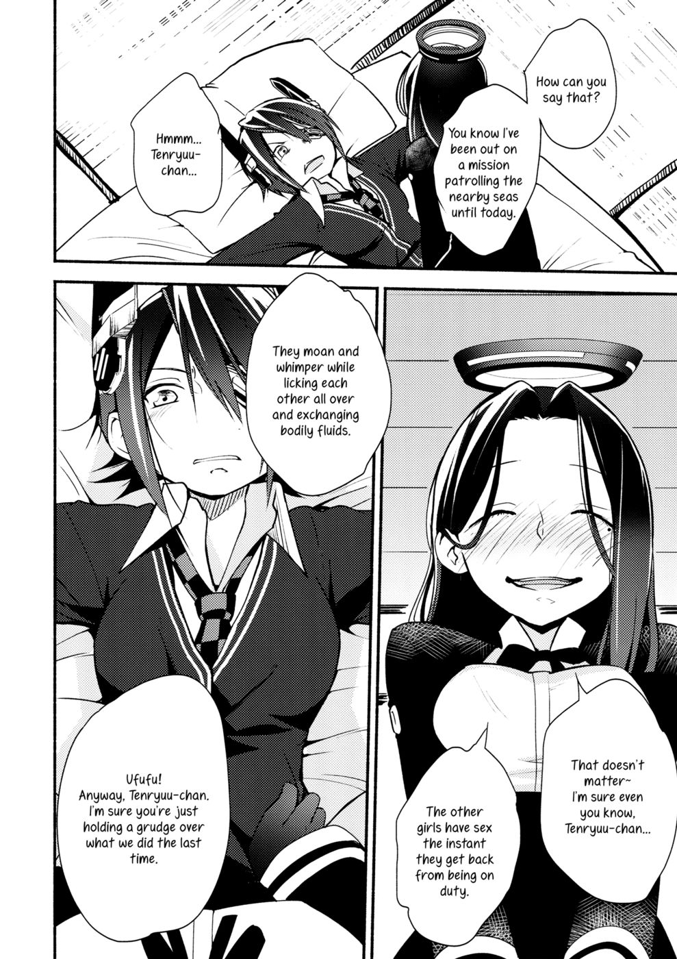 Hentai Manga Comic-Because You're Kind, Tenryuu-chan-Read-7